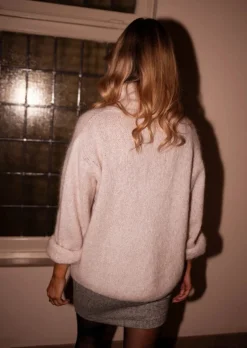 Best Sale Pull Erasme - Beige - Col Roulé - Made In ItalyEasy Clothes Femme Pulls & Gilets