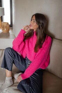 Best Pull Gabou - rose fuchsiaEasy Clothes Femme Pulls & Gilets