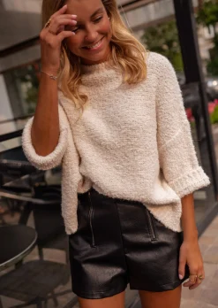 New Pull Gigi - Écru - Doux & Loose - Vêtements Easy Clothes Femme Pulls & Gilets
