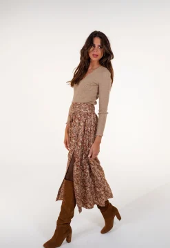 Discount Pull Juno - taupeEasy Clothes Femme Pulls & Gilets