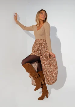 Discount Pull Juno - taupeEasy Clothes Femme Pulls & Gilets