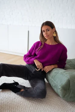 Discount Pull Lidy - mauveEasy Clothes Femme Pulls & Gilets