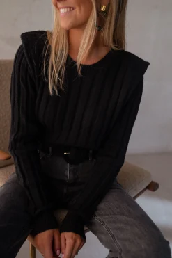 Cheap Pull Lucas - noirEasy Clothes Femme Pulls & Gilets