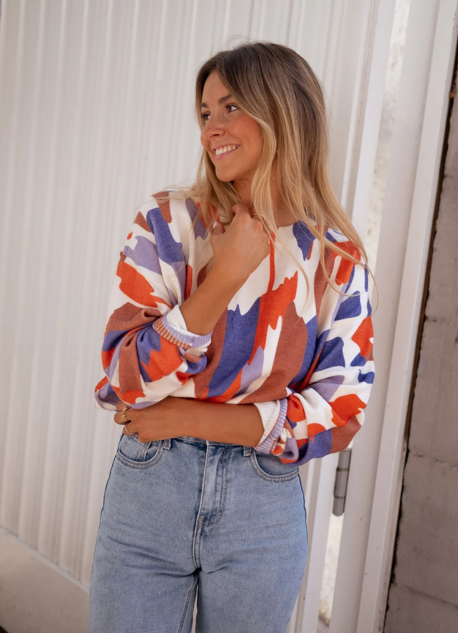 New Pull Meryl - à motifsEasy Clothes Femme Pulls & Gilets