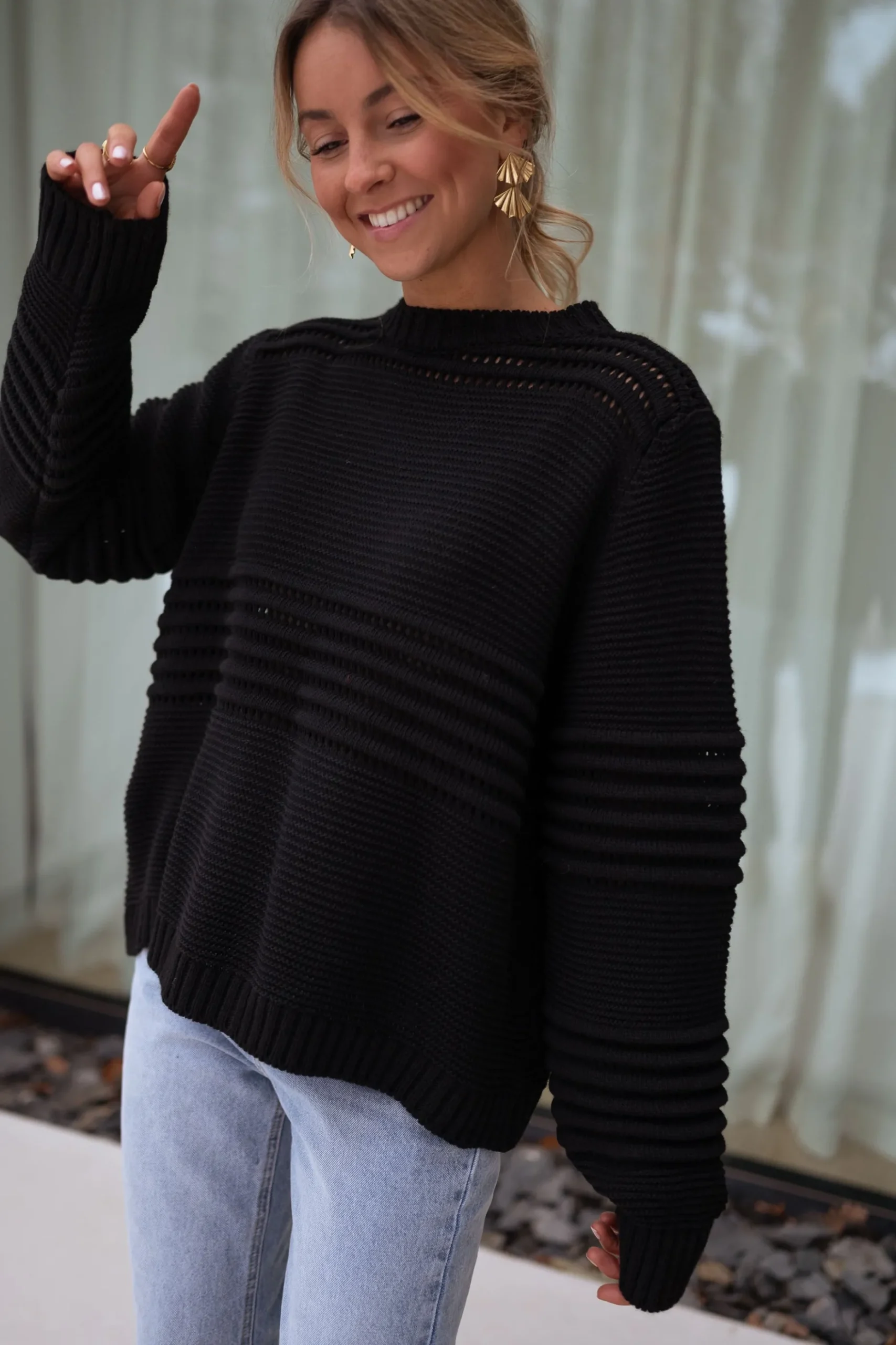 Sale Pull Miley - noirEasy Clothes Femme Pulls & Gilets