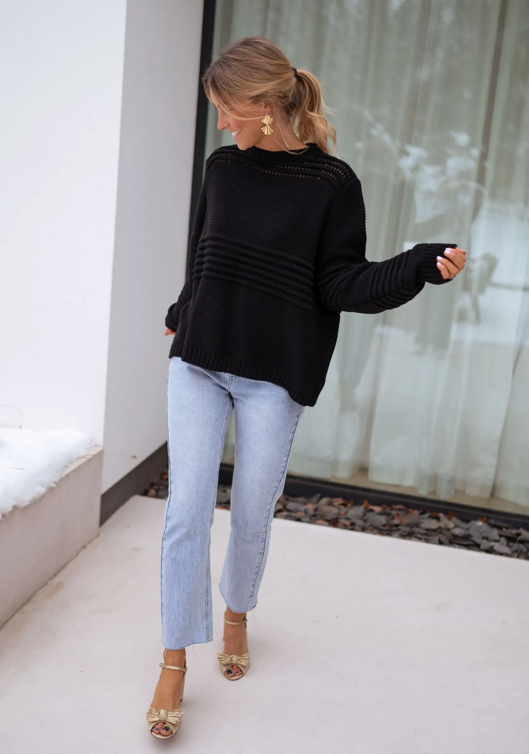 Sale Pull Miley - noirEasy Clothes Femme Pulls & Gilets