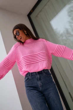 Outlet Pull Miley - roseEasy Clothes Femme Pulls & Gilets