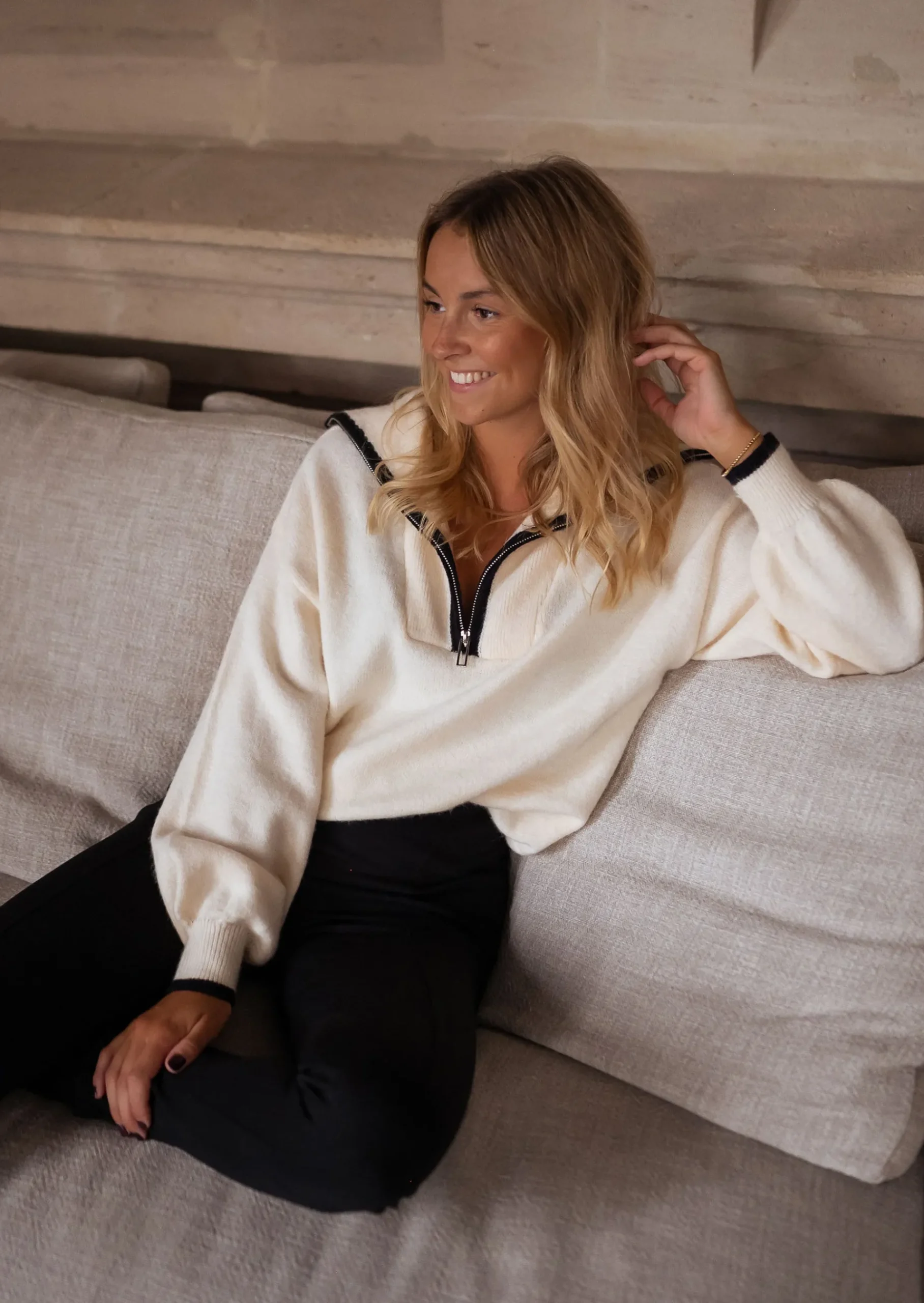 Fashion Pull Pola - écruEasy Clothes Femme Pulls & Gilets