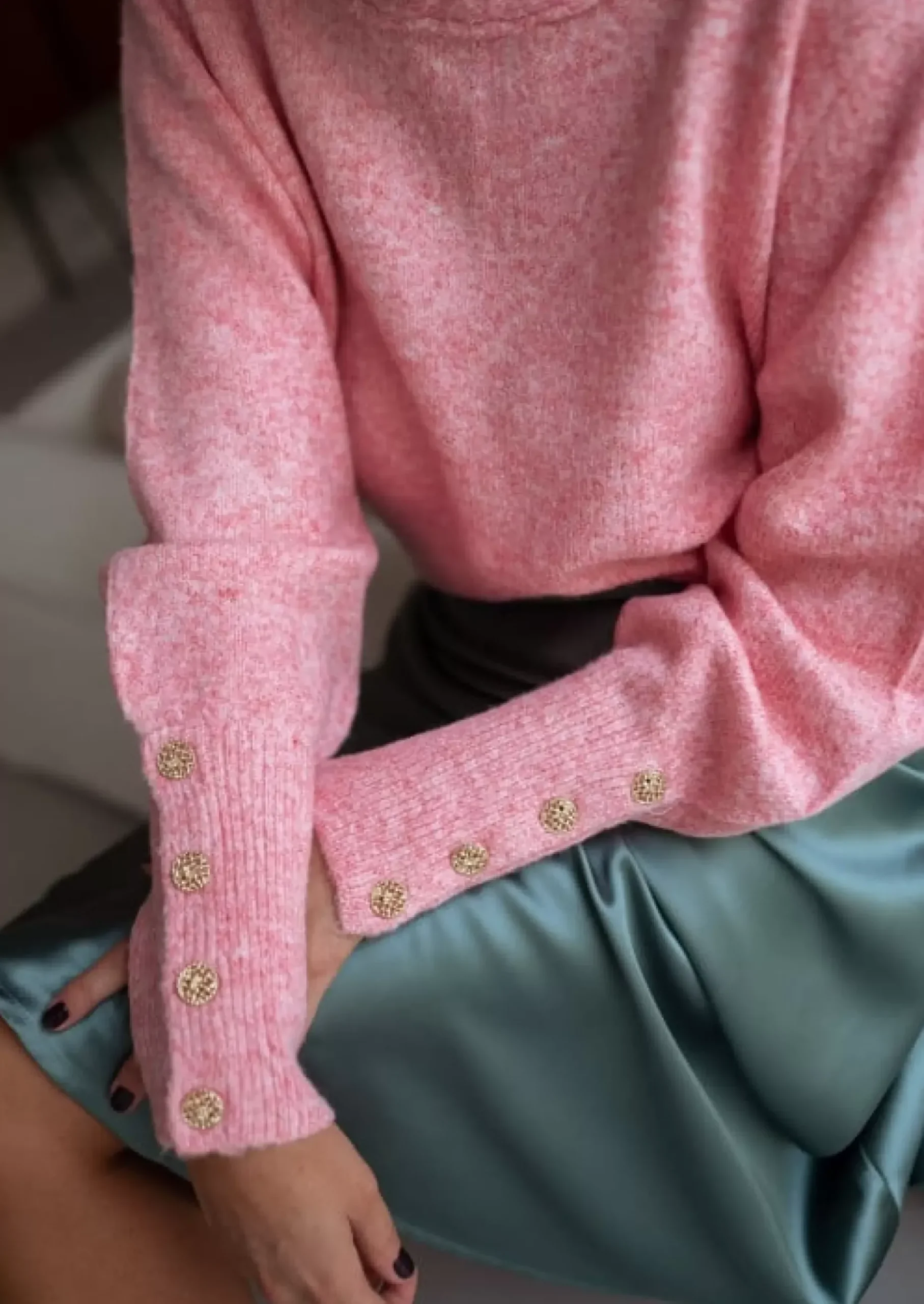 Store Pull Rubens Rose - Doux - Taille Unique - Easy Clothes Femme Pulls & Gilets