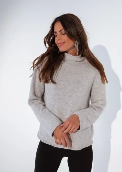 Cheap Pull Vero - grisEasy Clothes Femme Pulls & Gilets