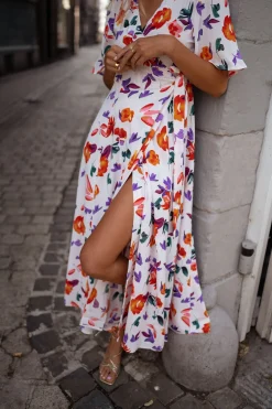 New Robe Amaria - à fleursEasy Clothes Femme Robes