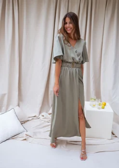 Best Sale Robe Ariana - kakiEasy Clothes Femme Robes