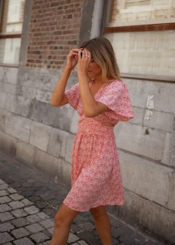 Cheap Robe Constance - rose à fleursEasy Clothes Femme Robes