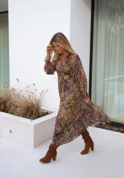 Flash Sale Robe Dola - verte à motifsEasy Clothes Femme Robes