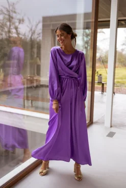 Clearance Robe Elena - mauveEasy Clothes Femme Robes