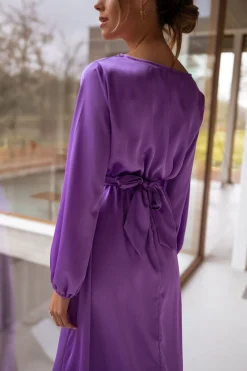 Clearance Robe Elena - mauveEasy Clothes Femme Robes