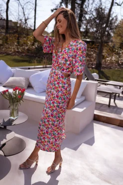 Flash Sale Robe Ermance - à fleursEasy Clothes Femme Robes