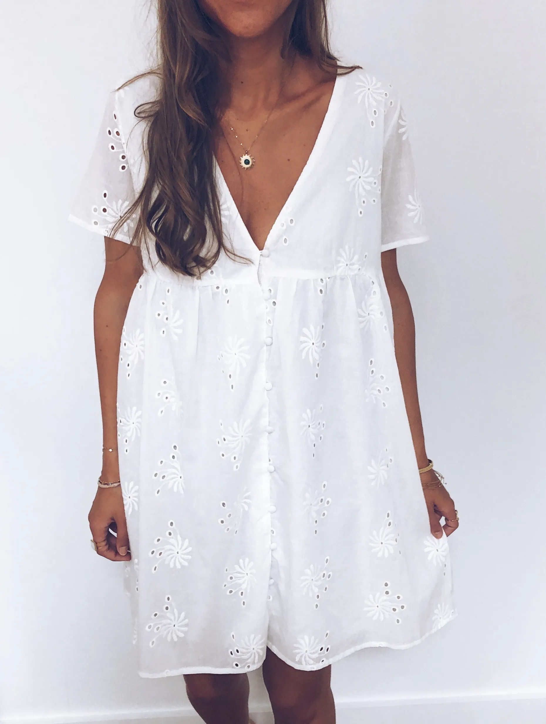 Store Robe Flora - blancheEasy Clothes Femme Robes