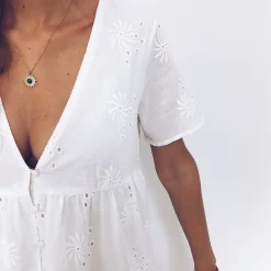 Store Robe Flora - blancheEasy Clothes Femme Robes