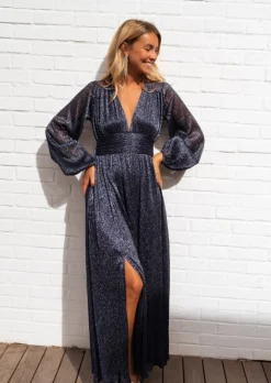 Best Sale Robe Imane - Bleu Marine - Creation Easy Clothes Femme Robes