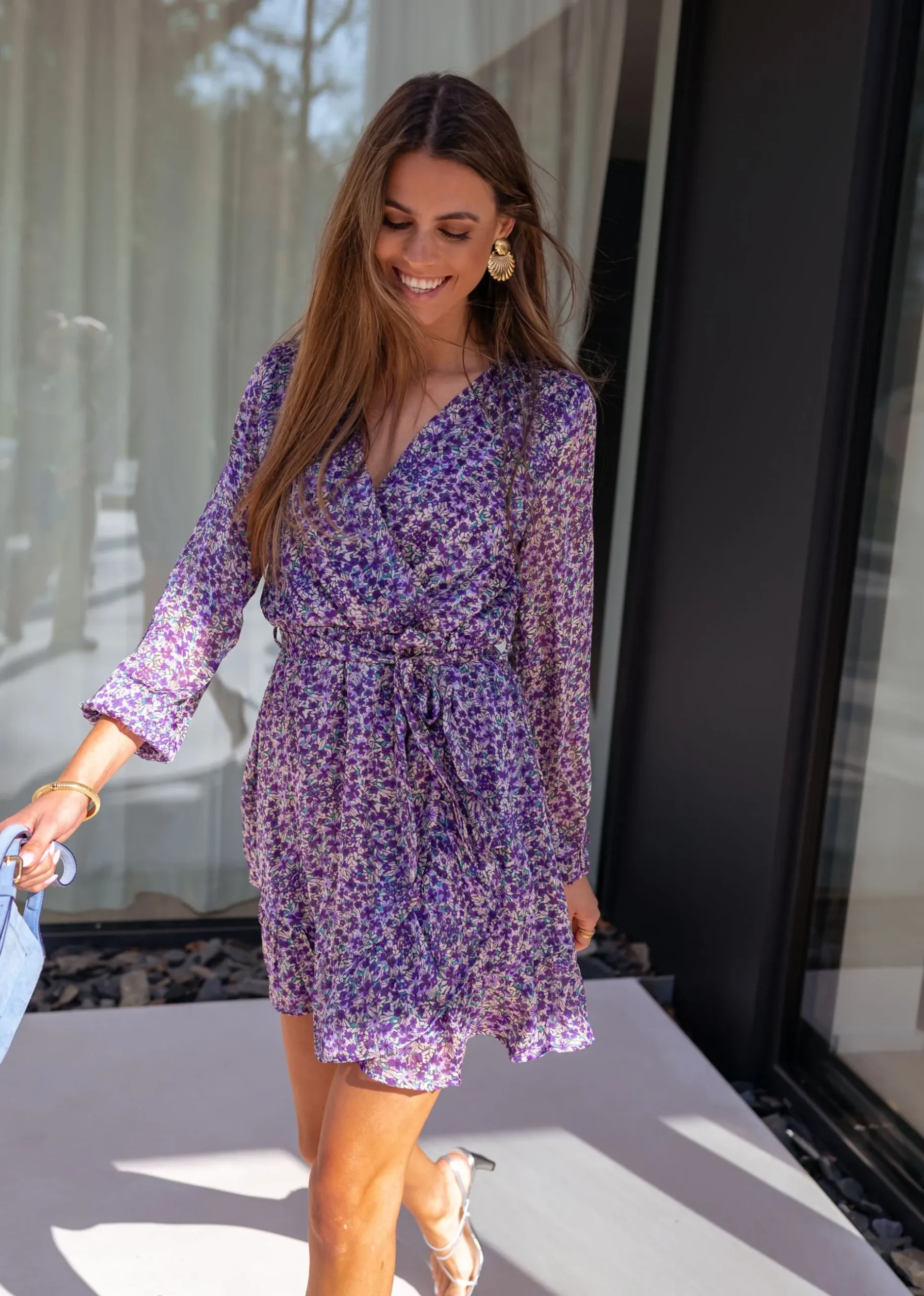 New Robe Jordana - mauveEasy Clothes Femme Robes