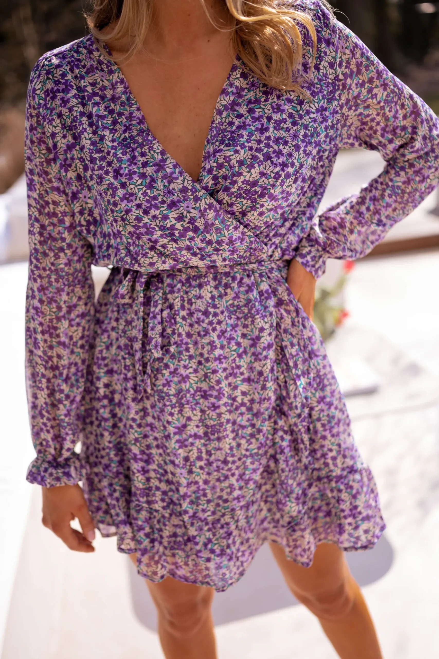 New Robe Jordana - mauveEasy Clothes Femme Robes