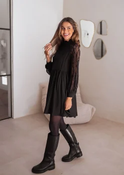 Discount Robe Kaisa - noireEasy Clothes Femme Robes