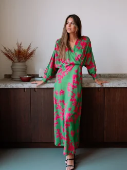 Discount Robe Keeper - verte et roseEasy Clothes Femme Robes