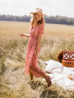 Flash Sale Robe Lilou - à fleursEasy Clothes Femme Robes