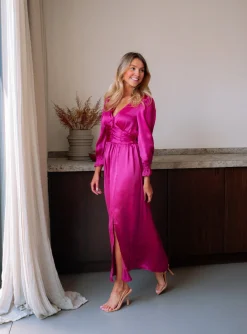 Online Robe Loma - fuchsiaEasy Clothes Femme Robes