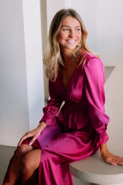 Online Robe Loma - fuchsiaEasy Clothes Femme Robes