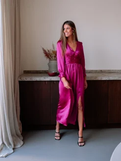 Online Robe Loma - fuchsiaEasy Clothes Femme Robes