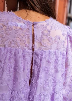 Shop Robe Lomane lilas | Robe courte ample | Prêt-à-porter en ligne | Easy Clothes Femme Robes