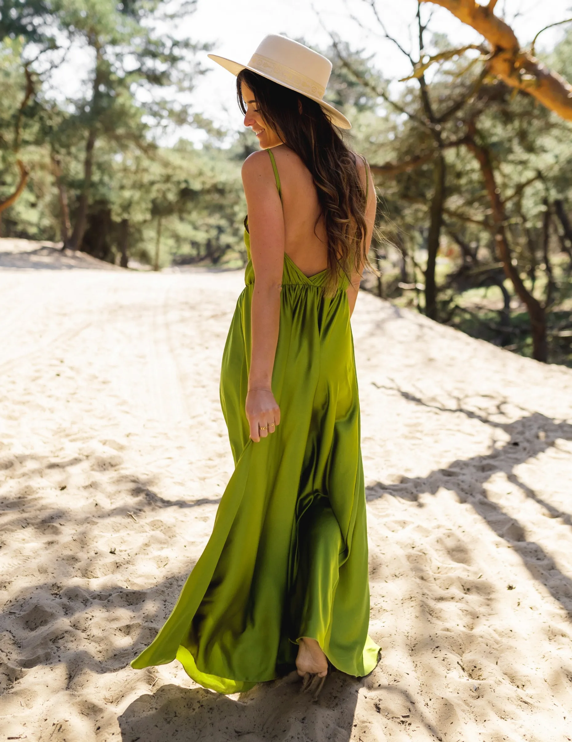 Flash Sale Robe longue Bali - verteEasy Clothes Femme Robes