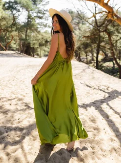 Flash Sale Robe longue Bali - verteEasy Clothes Femme Robes