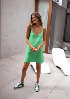 Shop Robe Lovy - verteEasy Clothes Femme Robes