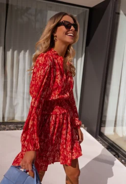 Sale Robe Milly - rougeEasy Clothes Femme Robes