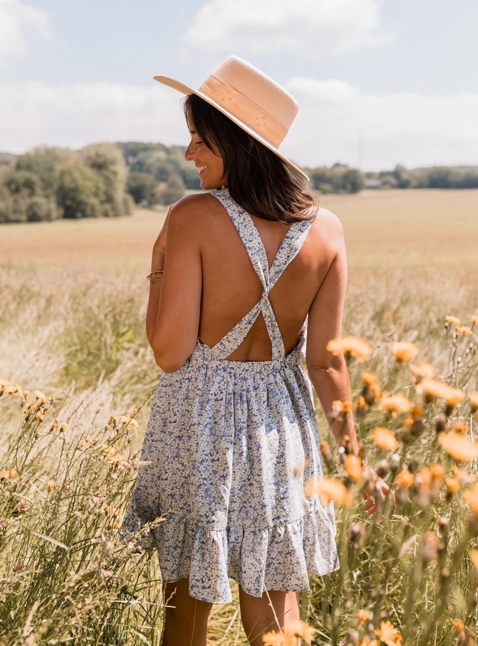 Best Sale Robe Monya - à fleursEasy Clothes Femme Robes