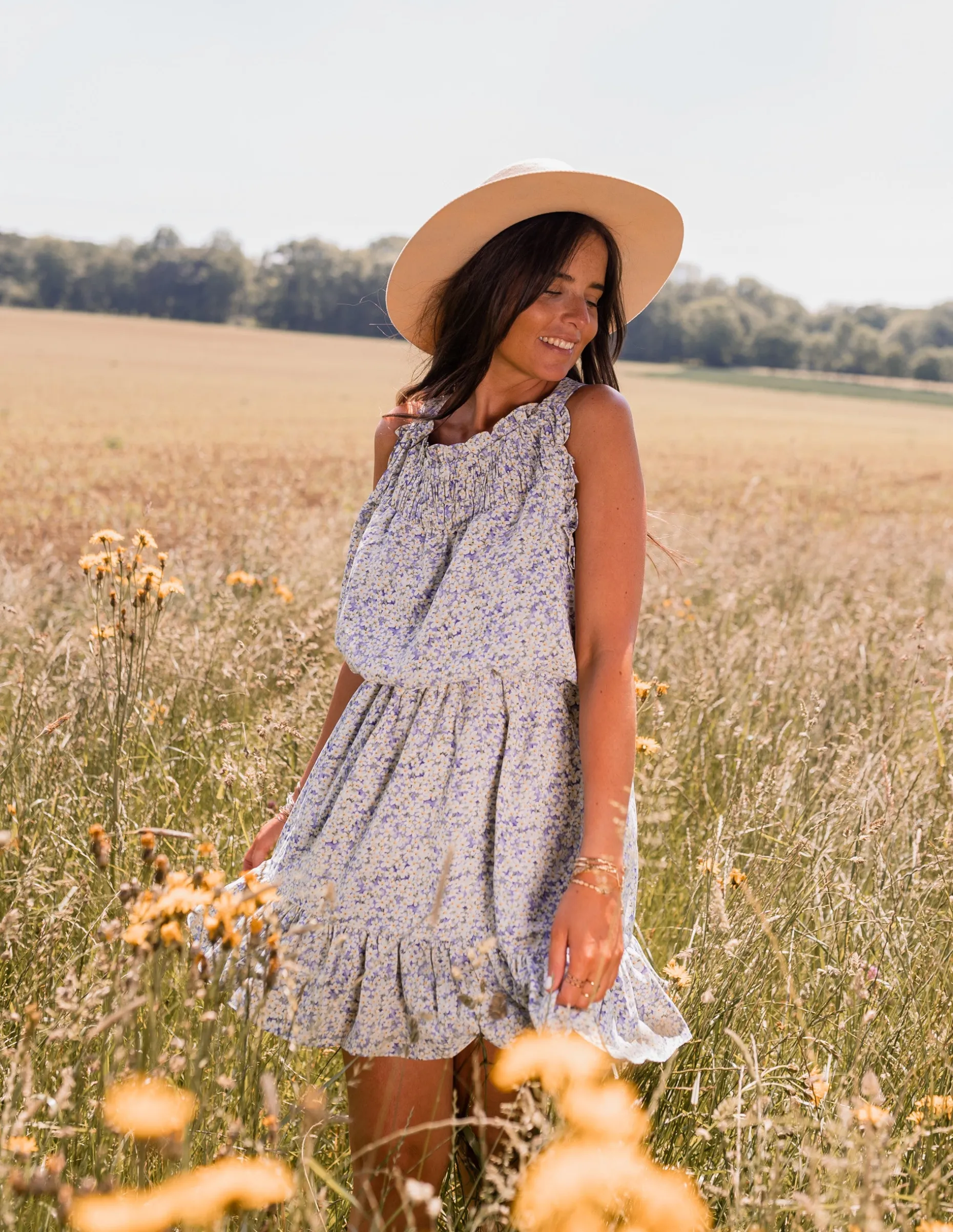 Best Sale Robe Monya - à fleursEasy Clothes Femme Robes