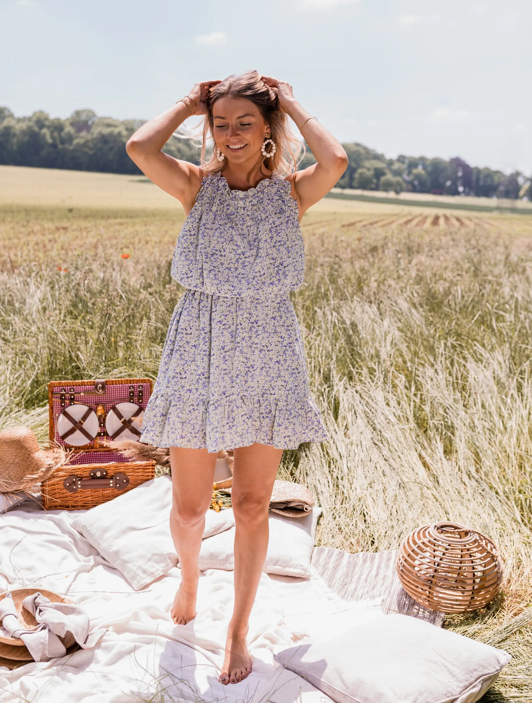 Best Sale Robe Monya - à fleursEasy Clothes Femme Robes