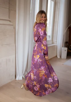 Cheap Robe Pantin CREATION - mauve à fleursEasy Clothes Femme Robes