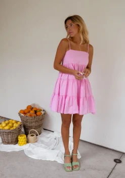 Best Sale Robe Popie rose | Robe rose ample | Prêt-à-porter en ligne | Easy Clothes Femme Robes