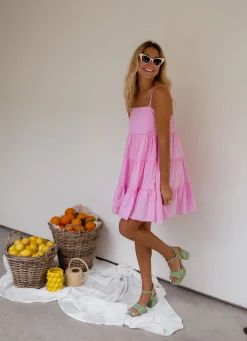 Best Sale Robe Popie rose | Robe rose ample | Prêt-à-porter en ligne | Easy Clothes Femme Robes