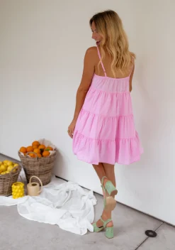 Best Sale Robe Popie rose | Robe rose ample | Prêt-à-porter en ligne | Easy Clothes Femme Robes