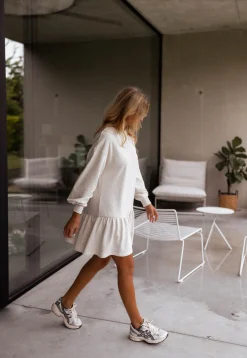 New Robe pull Bertina grise | Robe pull ample | Prêt-à-porter en ligne | Easy Clothes Femme Robes