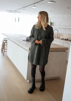 Flash Sale Robe pull Noren - kakiEasy Clothes Femme Robes