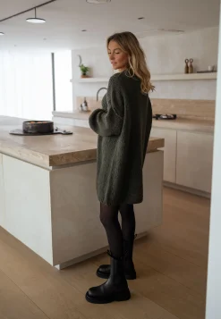 Flash Sale Robe pull Noren - kakiEasy Clothes Femme Robes