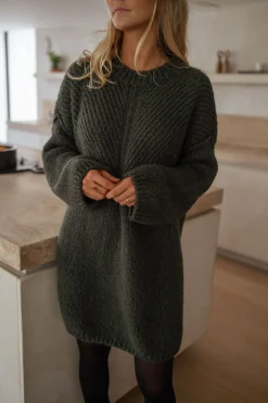 Flash Sale Robe pull Noren - kakiEasy Clothes Femme Robes