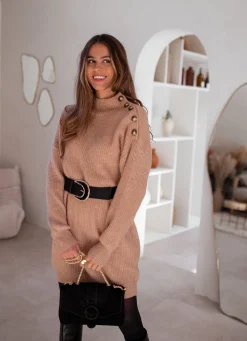 Best Robe pull Stella - camelEasy Clothes Femme Robes