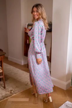 Hot Robe Siam longue - à motifsEasy Clothes Femme Robes